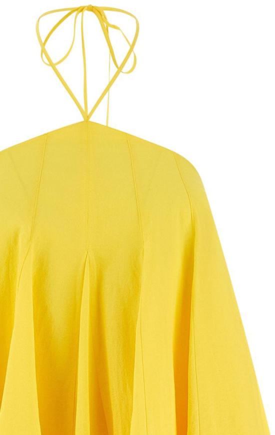 26SS 자크뮈스 숏 원피스 26EDRW00764AW00777 YELLOW - JACQUEMUS