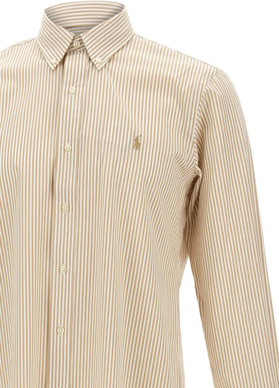 26SS 랄프 로렌 긴팔 셔츠 710929346502 BEIGE - RALPH LAUREN
