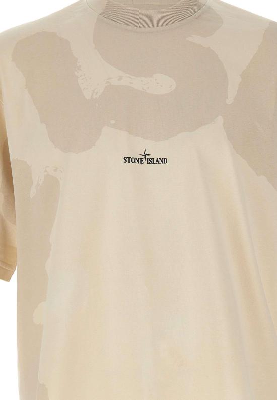 26SS 스톤 아일랜드 반팔 티셔츠 2100002S0365V0093 BEIGE - STONE ISLAND