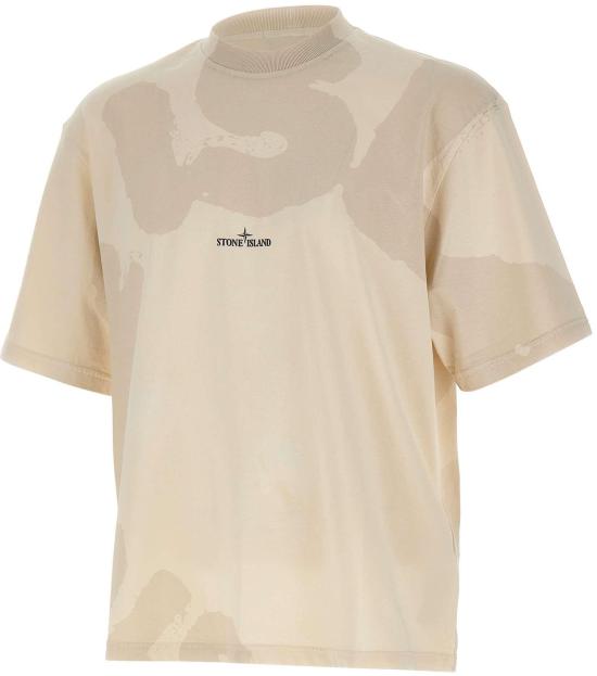 26SS 스톤 아일랜드 반팔 티셔츠 2100002S0365V0093 BEIGE