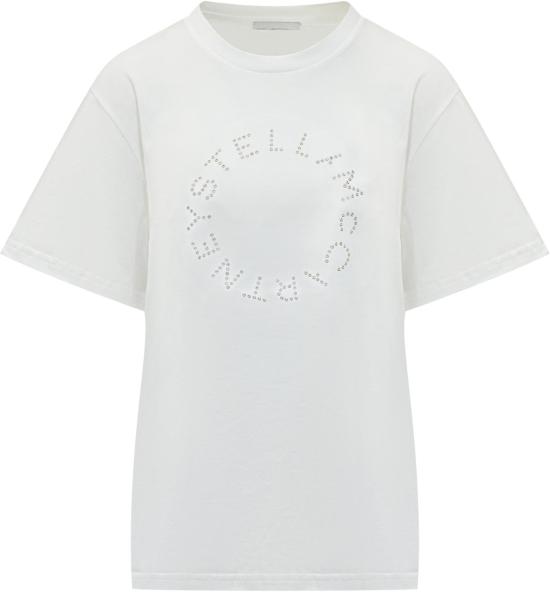 26SS 스텔라 맥카트니 반팔 티셔츠 6J01583SQA249000 WHITE