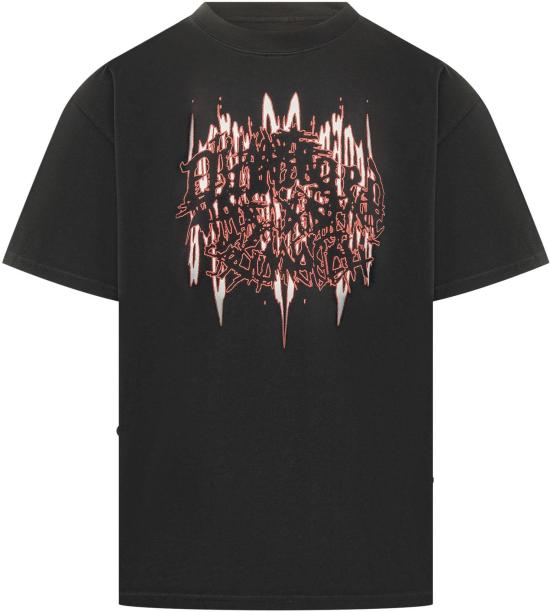 26SS 44레이블 반팔 티셔츠 B0030556FA706P774 BLACK
