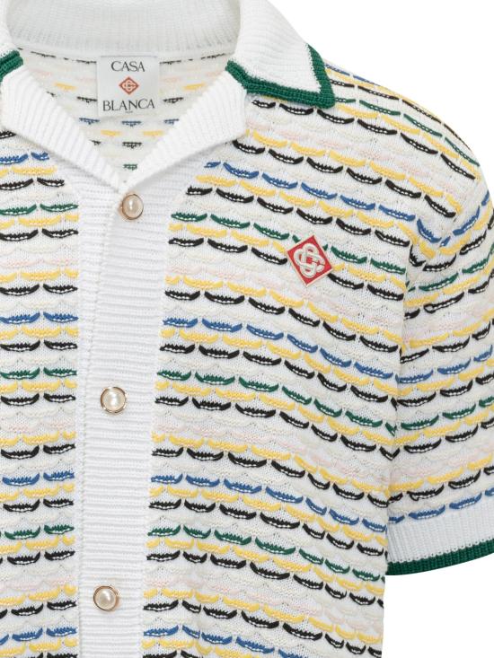 26SS 카사블랑카 가디건 MSP26KW120901 DIVERS - CASABLANCA