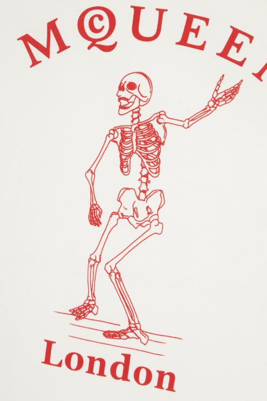 26SS 알렉산더 맥퀸 반팔 티셔츠 857152QTAEI0908 NEUTRAAL - ALEXANDER MCQUEEN