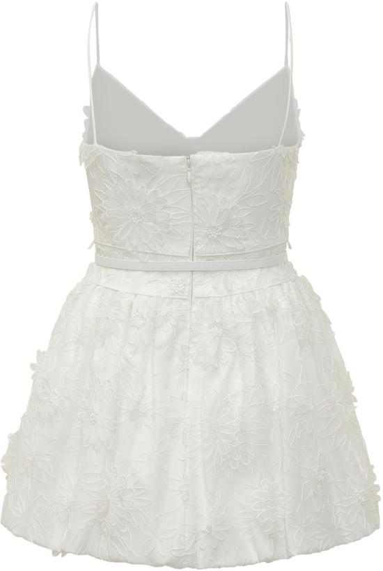 26SS 셀프 포트레이트 숏 원피스 SS26267SWWHITE - SELF PORTRAIT