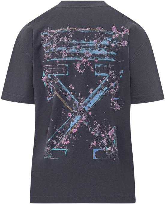 26SS 오프화이트 반팔 티셔츠 2AA089S26JER0064901 DONKERGREY - OFF WHITE