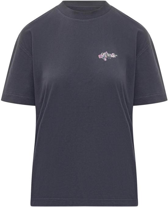 26SS 오프화이트 반팔 티셔츠 2AA089S26JER0064901 DONKERGREY