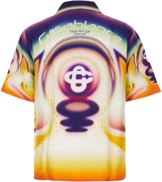 26SS 카사블랑카 탑 MSS26SH00301MULTICOLOR DIVERS - CASABLANCA