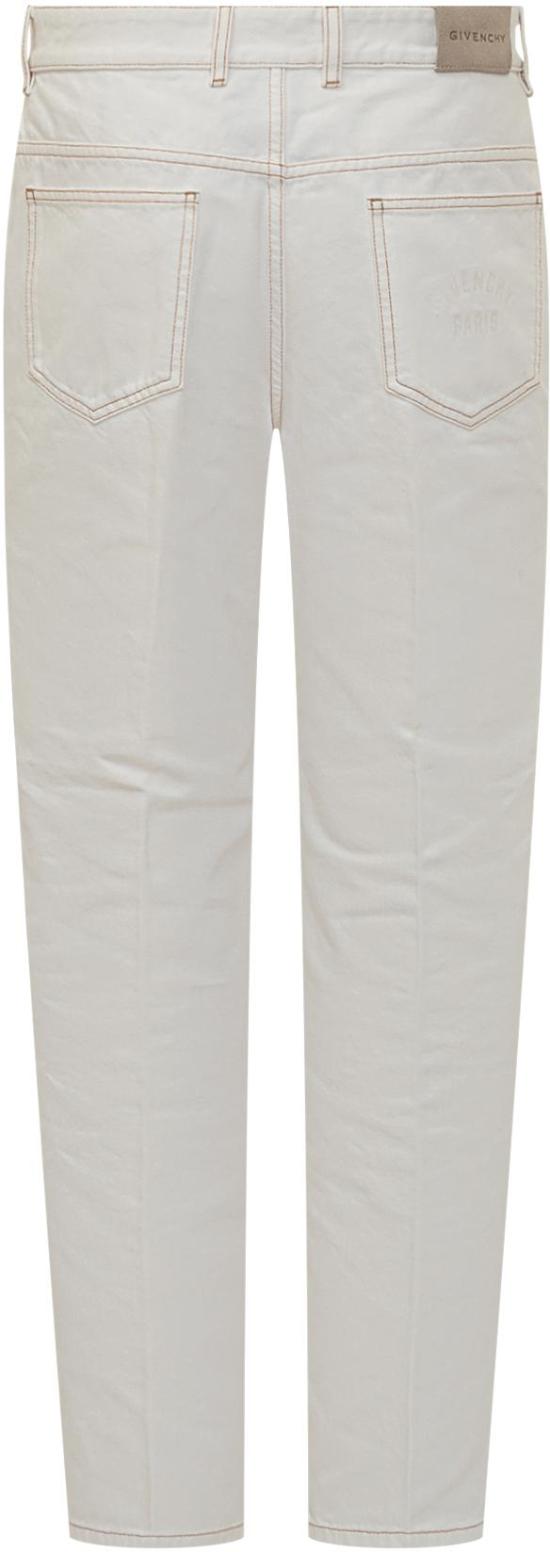 25FW 지방시 데님 팬츠 BM51MK516J100 WHITE - GIVENCHY