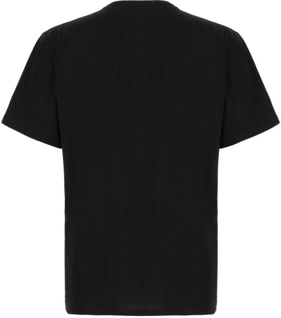 26SS 알렉산더 맥퀸 반팔 티셔츠 847750QTAD50548 BLACK - ALEXANDER MCQUEEN