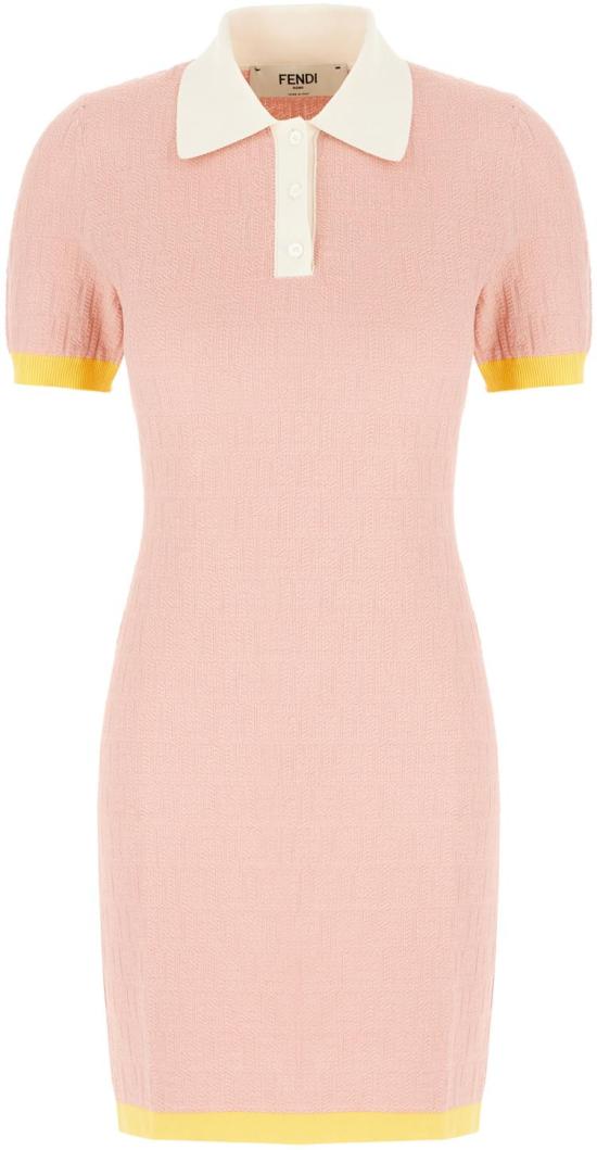 26SS 펜디 미디 원피스 FZDE35AW4SF1W0S PINK
