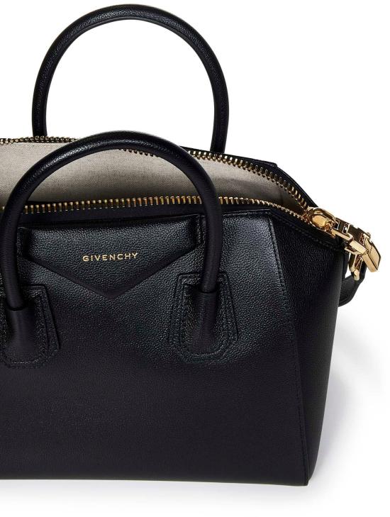 26FW 지방시 그레인드 레더 스몰 안티고나 백 BB50TPB20R001 BLACK - GIVENCHY