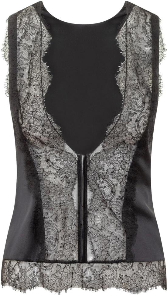 25FW 톰포드 민소매 티셔츠 TS2109FAX1095LB999 BLACK