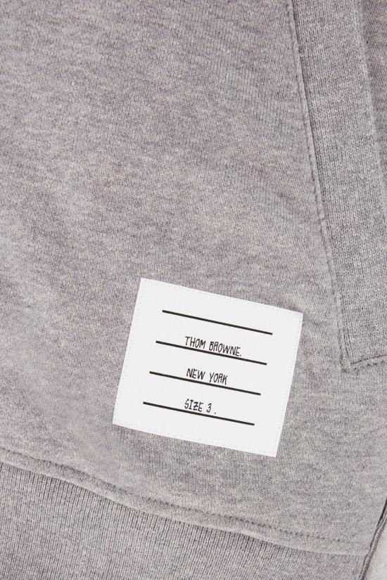 26FW 톰브라운 클래식 루프백 4바 풀 지퍼 후디 MJT022H00535068 GREY - THOM BROWNE