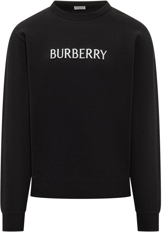 26SS 버버리 로고 코튼 스웨트셔츠 8119000A1189 BLACK