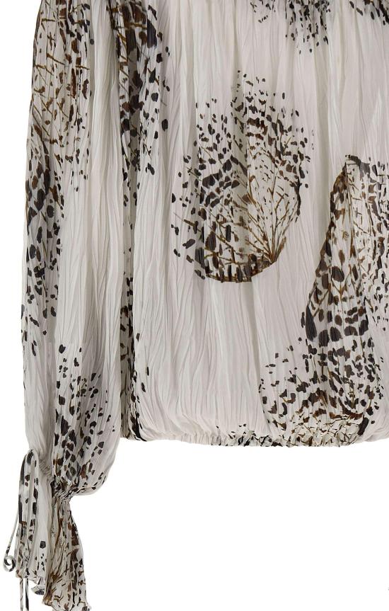 26SS 블루마린 블라우스 4C267AM1025 WHITE - BLUMARINE