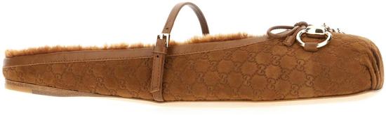 25FW 구찌 홀스빗 뮬 846685AAFI22743 BROWN - GUCCI