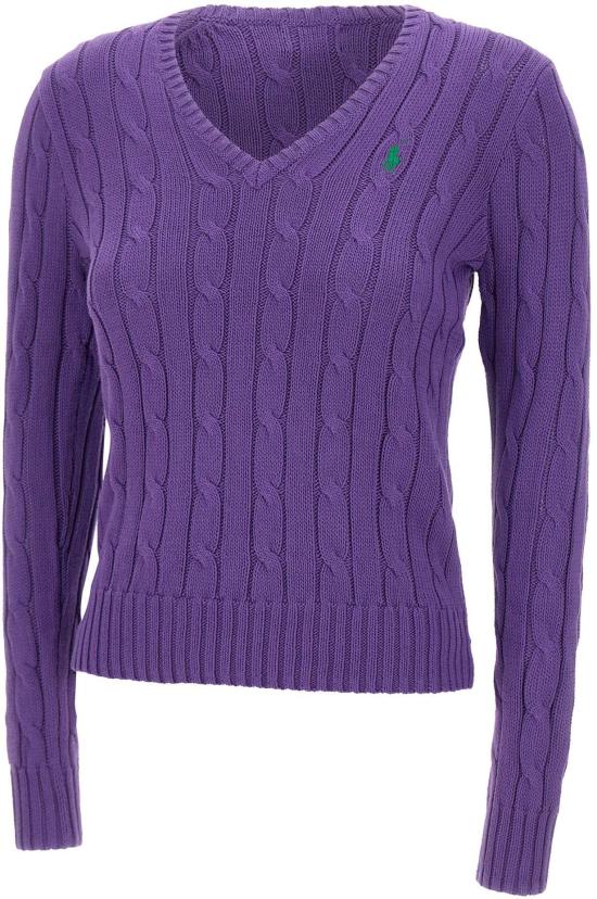 26SS 랄프 로렌 스웨터 211971870502 PURPLE