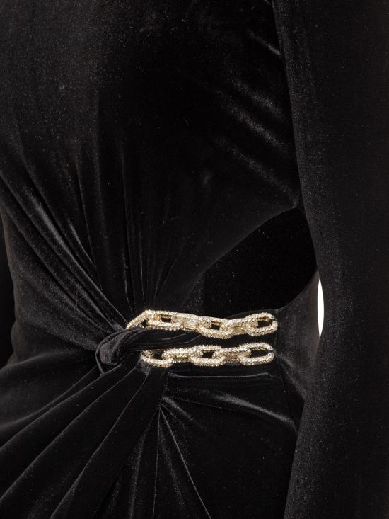 25FW 셀프 포트레이트 숏 원피스 AW25128SBBLACK - SELF PORTRAIT