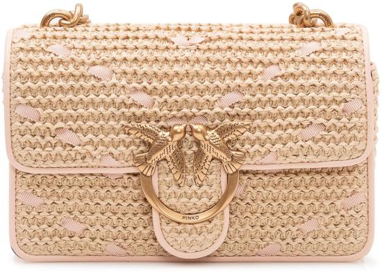 26SS 핑코 숄더백 104550A1RLHN2Q BEIGE