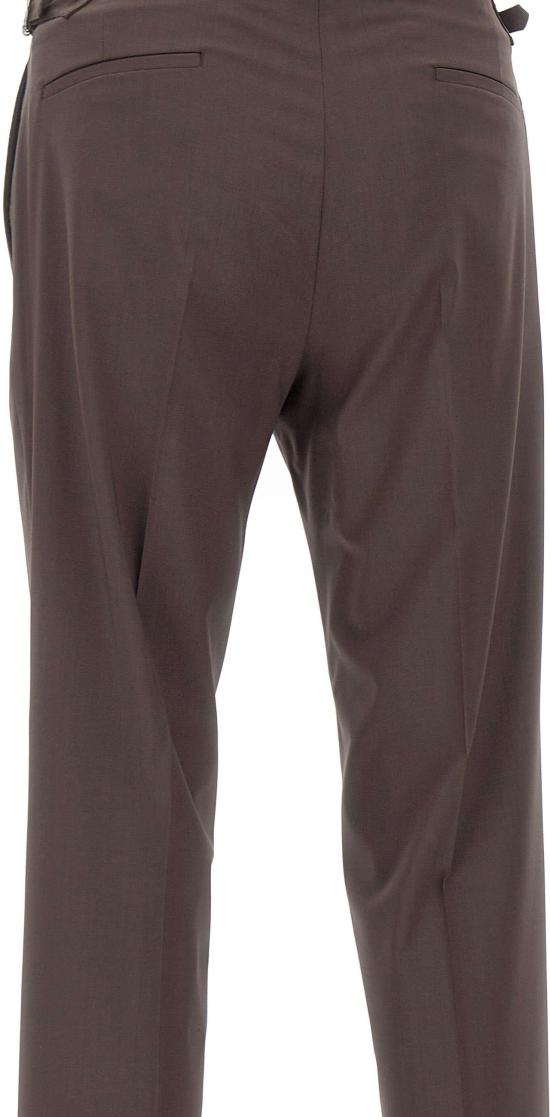26SS 발바 스트레이트 팬츠 53071TROUSER0028 BROWN - BARBA