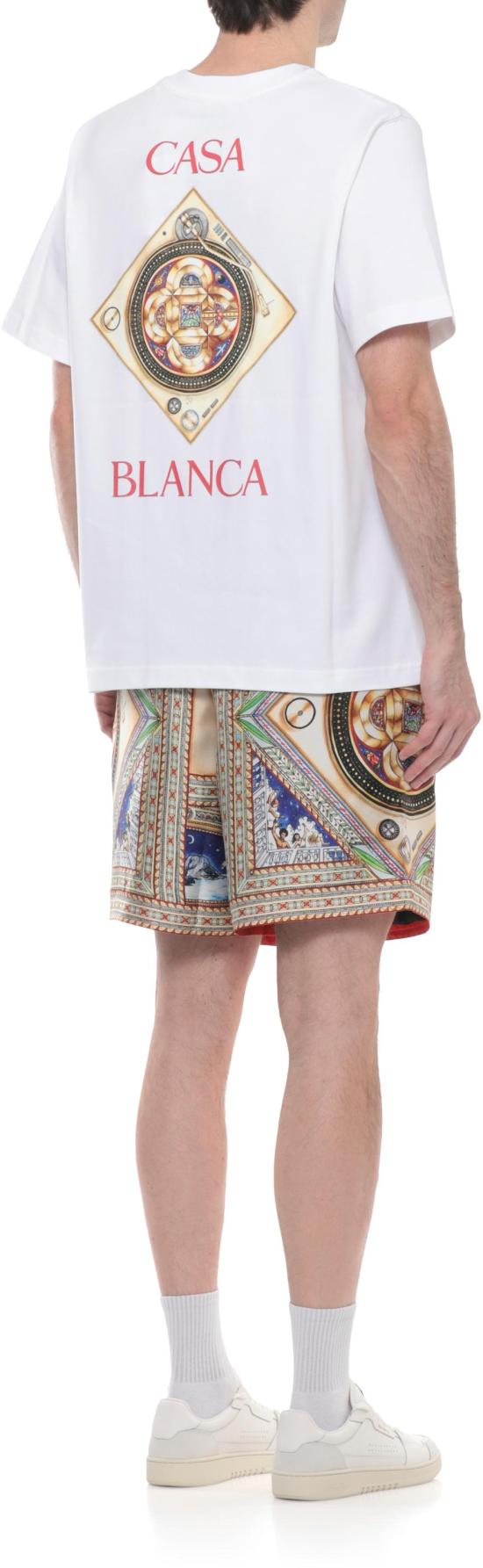 26SS 카사블랑카 탑 MSS26JTS00102 WHITE - CASABLANCA