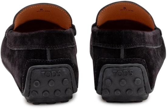 26SS 토즈 시티 고미노 스웨이드 드라이빙 슈즈 XXM76L0JM30RE0B999 BLACK - TODS