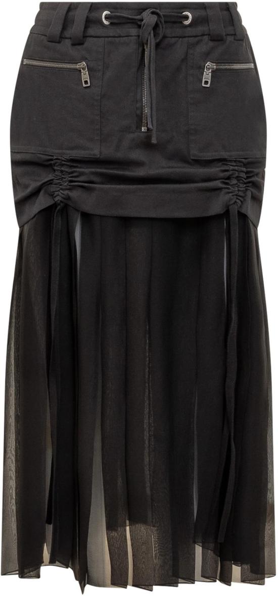 25FW 돌체앤가바나 데님 스커트 F4DAOTGDDHVN0000 BLACK