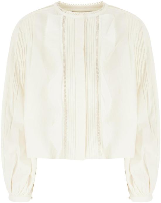 26SS 이자벨마랑 블라우스 26PCH0308FAD1I02I20WH NEUTRAAL