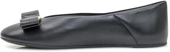 25FW 살바토레 페라가모 플랫 슈즈 01K2210782883001 BLACK - SALVATORE FERRAGAMO