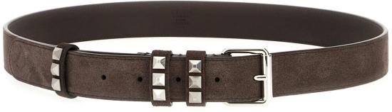 26SS 발렌티노 가라바니 가죽 벨트 8Y2T0SV3TVQRE6 BROWN