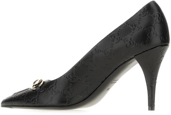 26SS 구찌 홀스빗 펌프스 853318AAD4U1000 BLACK - GUCCI