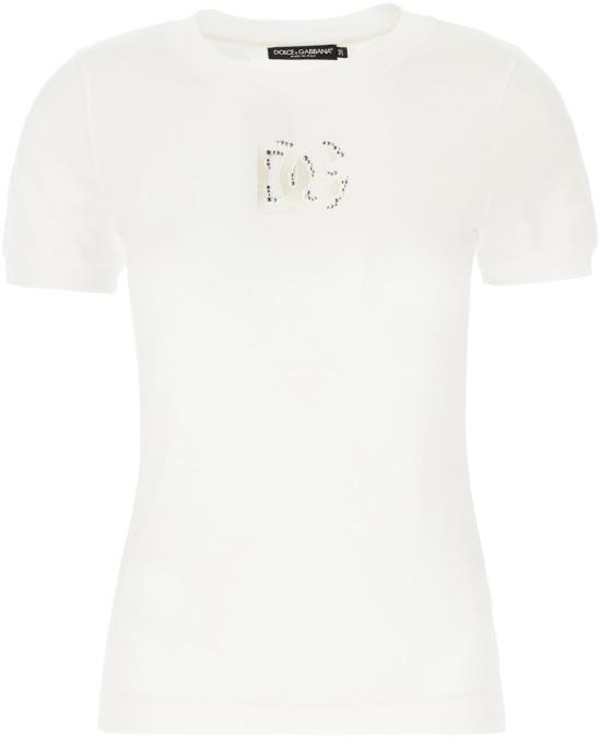26SS 돌체앤가바나 반팔 티셔츠 F8N08ZGDDMBW0800 WHITE