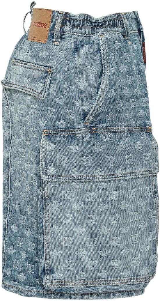 26SS 디스퀘어드2 숏팬츠 S74MU0980D30023470 BLUE - DSQUARED2