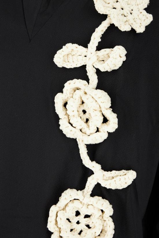 25FW 가니 긴팔 티셔츠 T43923667099 BLACK - GANNI