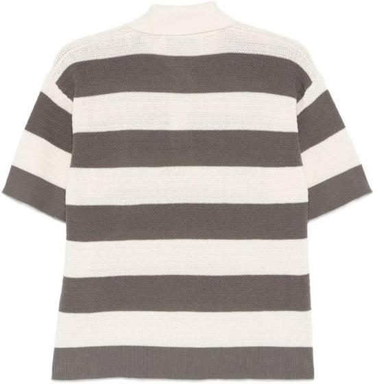 26SS 아미 코튼 숏슬리브 아미 드 하트 폴로 FPL430KN0153A152 GREY - AMI