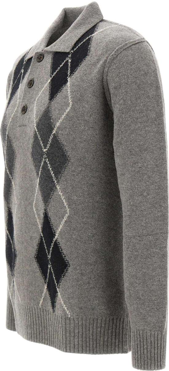 25FW Paolo Pecora 스웨터 A055F002U881 GREY - OTHER BRANDS