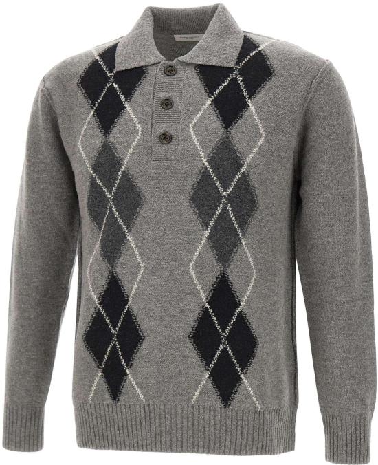 25FW Paolo Pecora 스웨터 A055F002U881 GREY