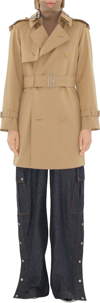 버버리 롱 개버딘 트렌치 코트 8094940B8626 BEIGE - BURBERRY