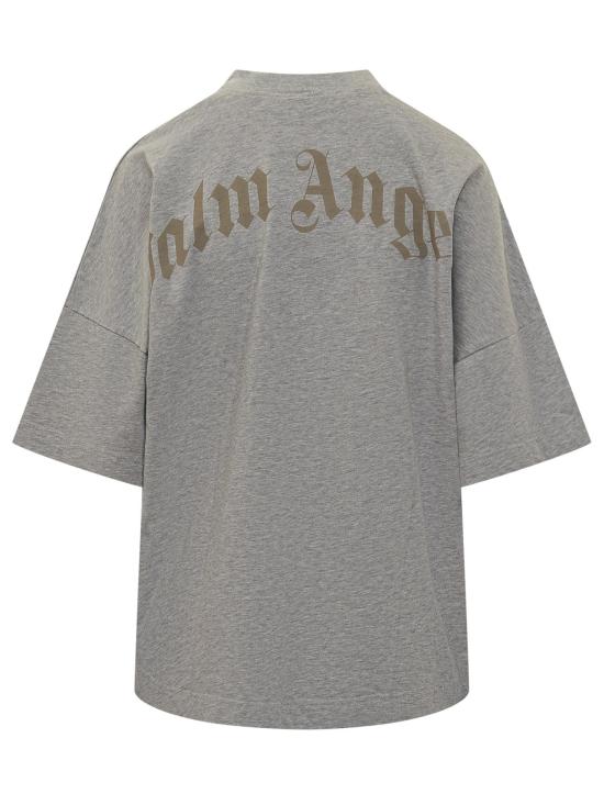 25FW 팜앤젤스 반팔 티셔츠 PWAA07DF25JER0010858 LICHTGREY - PALM ANGELS