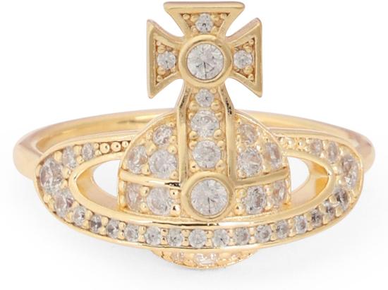 26SS 비비안웨스트우드 반지 6404017S GOLD - VIVIENNE WESTWOOD