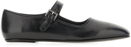 26SS 더로우 AVA 아바 플랫 슈즈 F1003N61BLK BLACK