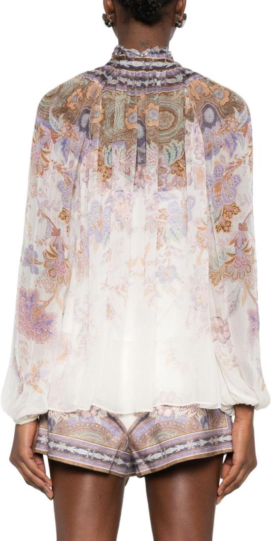 26SS 짐머만 블라우스 0991TS261CBPA BEIGE - ZIMMERMANN