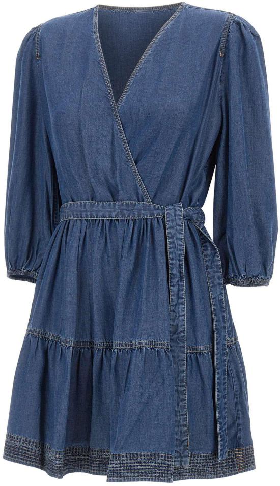 26SS 보스 숏 원피스 50559071420 BLUE