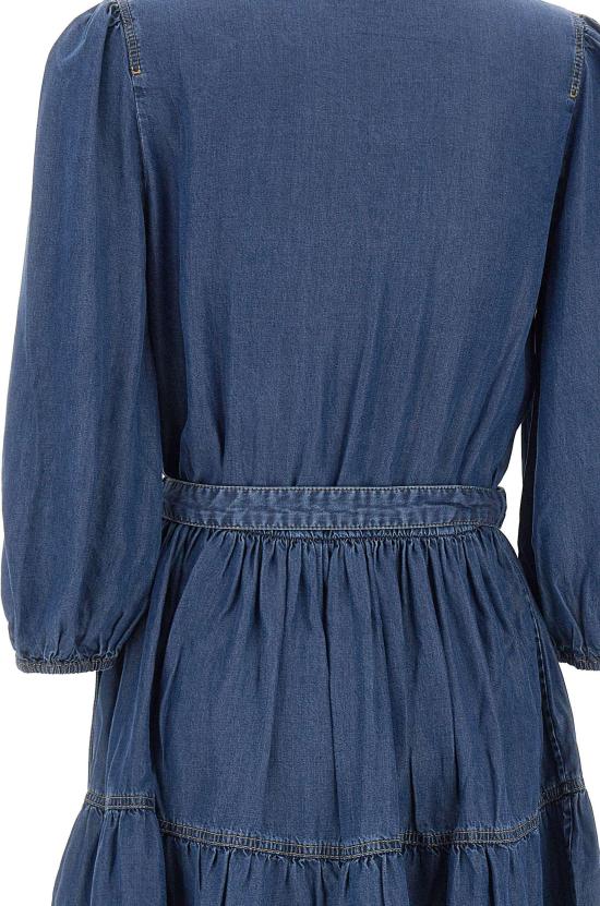 26SS 보스 숏 원피스 50559071420 BLUE - BOSS