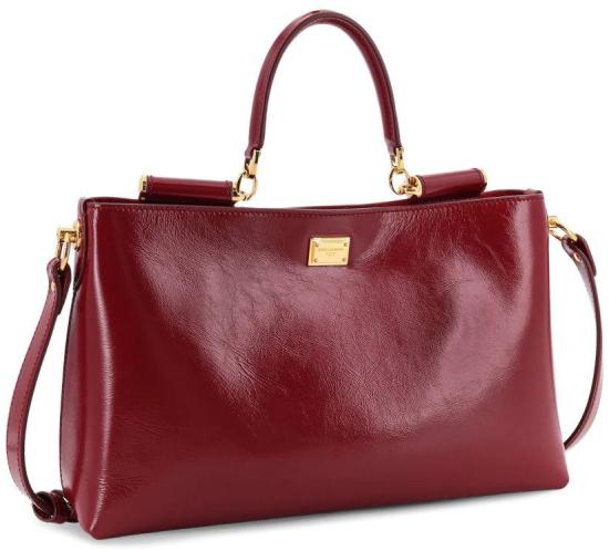 26SS 돌체앤가바나 Medium Vittoria calfskin 핸드백 BB7896AZ00083028 RED - DOLCE & GABBANA