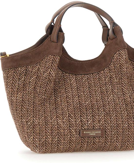 26SS 지아니 끼아리니 토트백 BS12339PGLSPGCHOCO BROWN - GIANNI CHIARINI