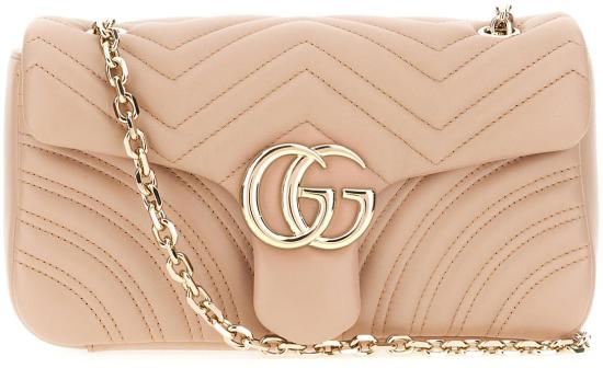 26SS 구찌 GG 마몽 미디엄 숄더백 837267AAE385753 PINK