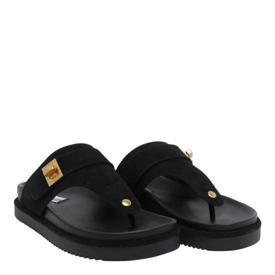 26SS 스티브매든 뮬/슬리퍼 TUNED BLACK Black - STEVE MADDEN