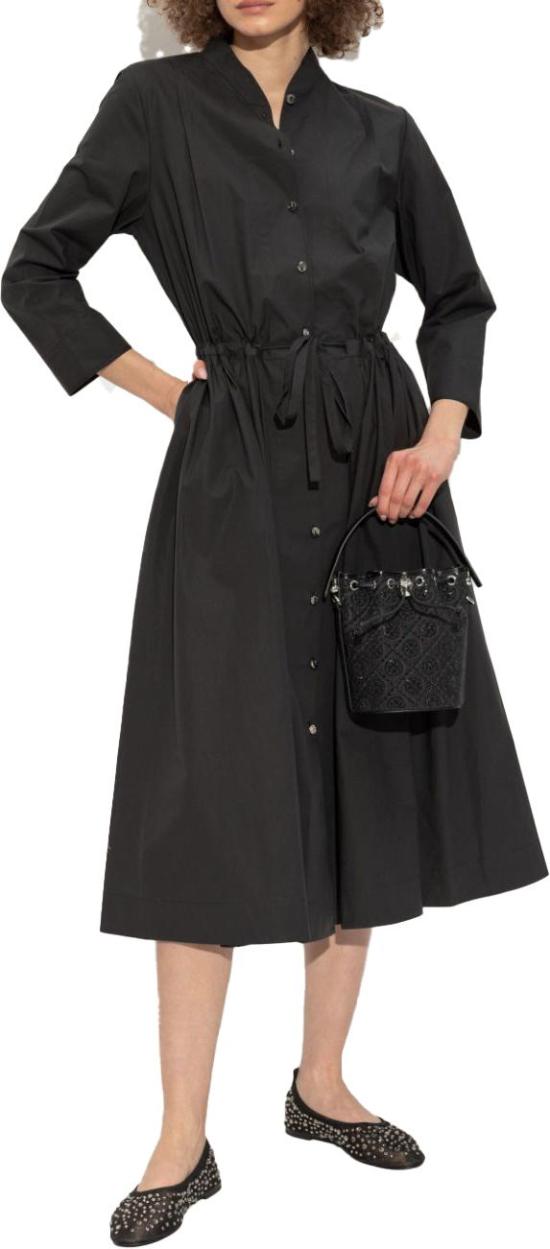 25SS 토리버치 크리스탈 발레 플랫슈즈 162066001 BLACK - TORY BURCH